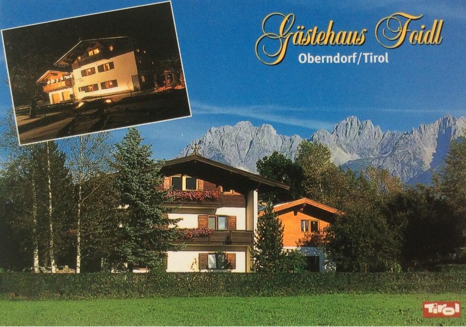 Bed And Breakfast Pension Foidl Oberndorf in Tirol Luaran gambar